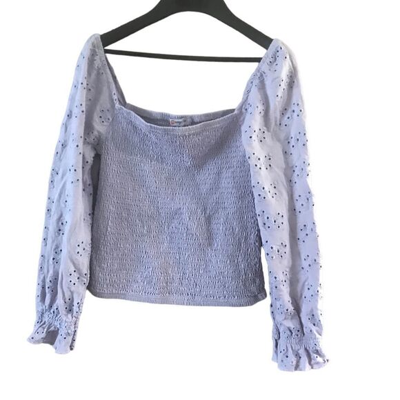 Orange tea size medium girls blouse - Picture 2 of 7